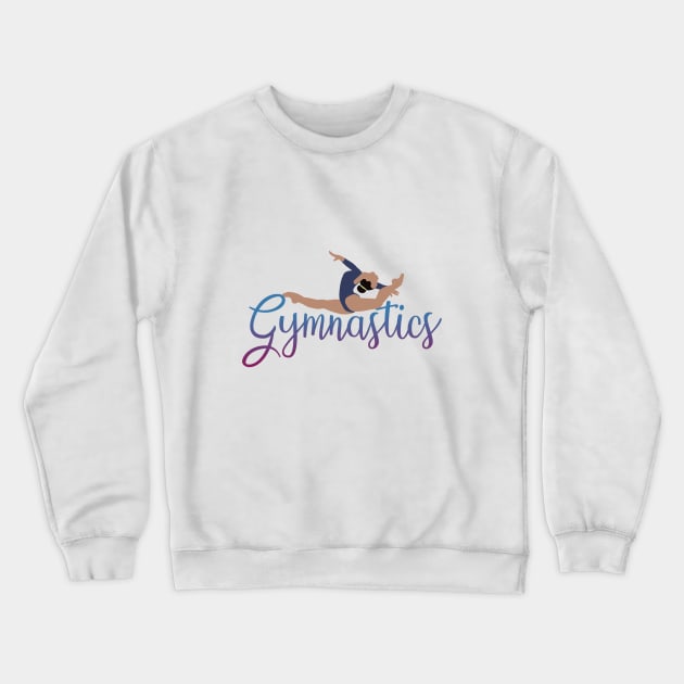 Gymnastics Ring Leap Crewneck Sweatshirt by GymFan